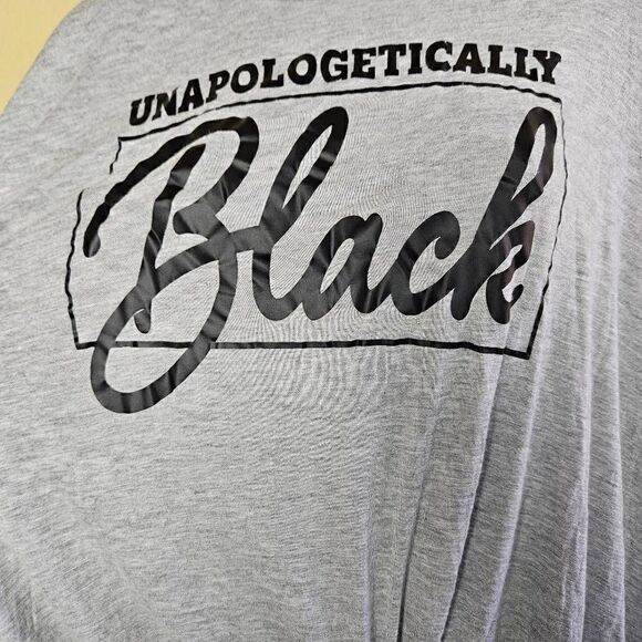 Love J Unapologetically Black Front Knot Top - Picture 4 of 8